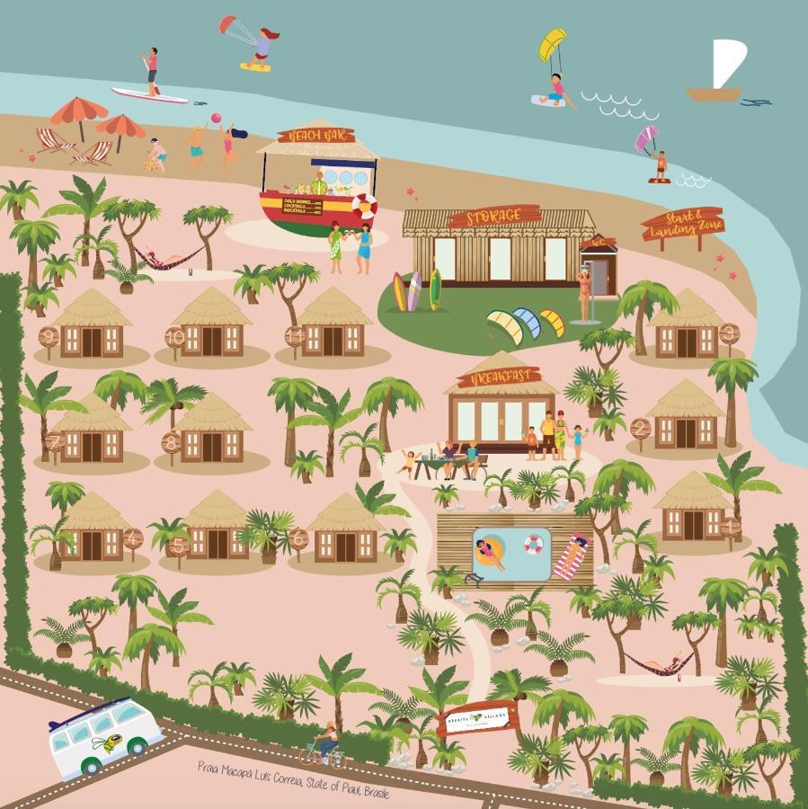 Beekite Wind Village Luis Correia Exterior photo